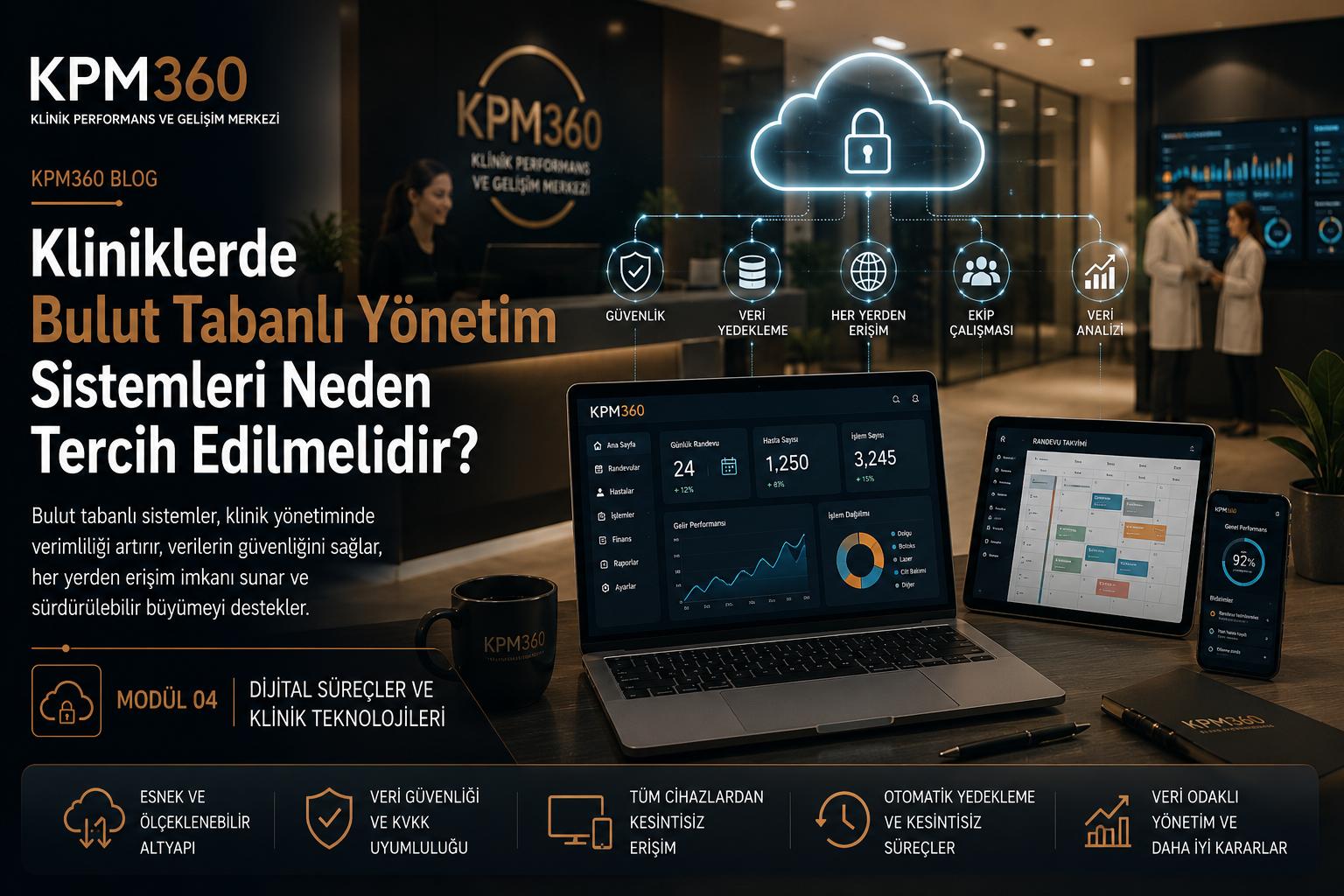 Kliniklerde Bulut Tabanlı Yönetim Sistemleri Neden Tercih Edilmelidir?