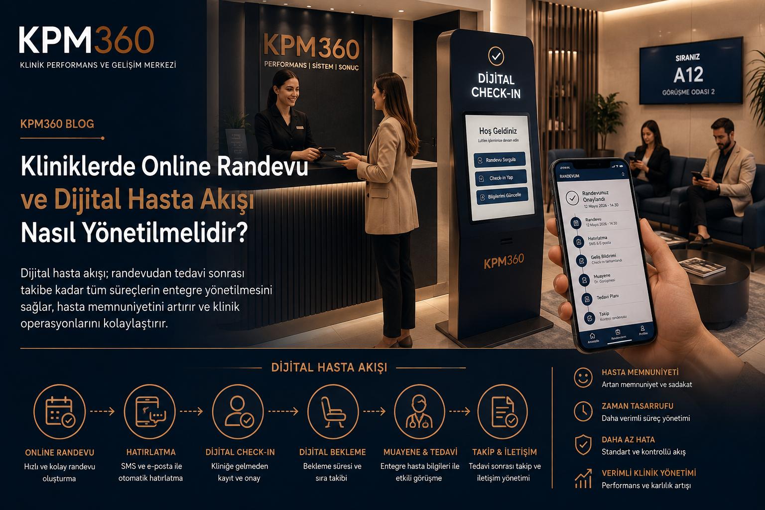 Kliniklerde Online Randevu ve Dijital Hasta Akışı Nasıl Yönetilmelidir?