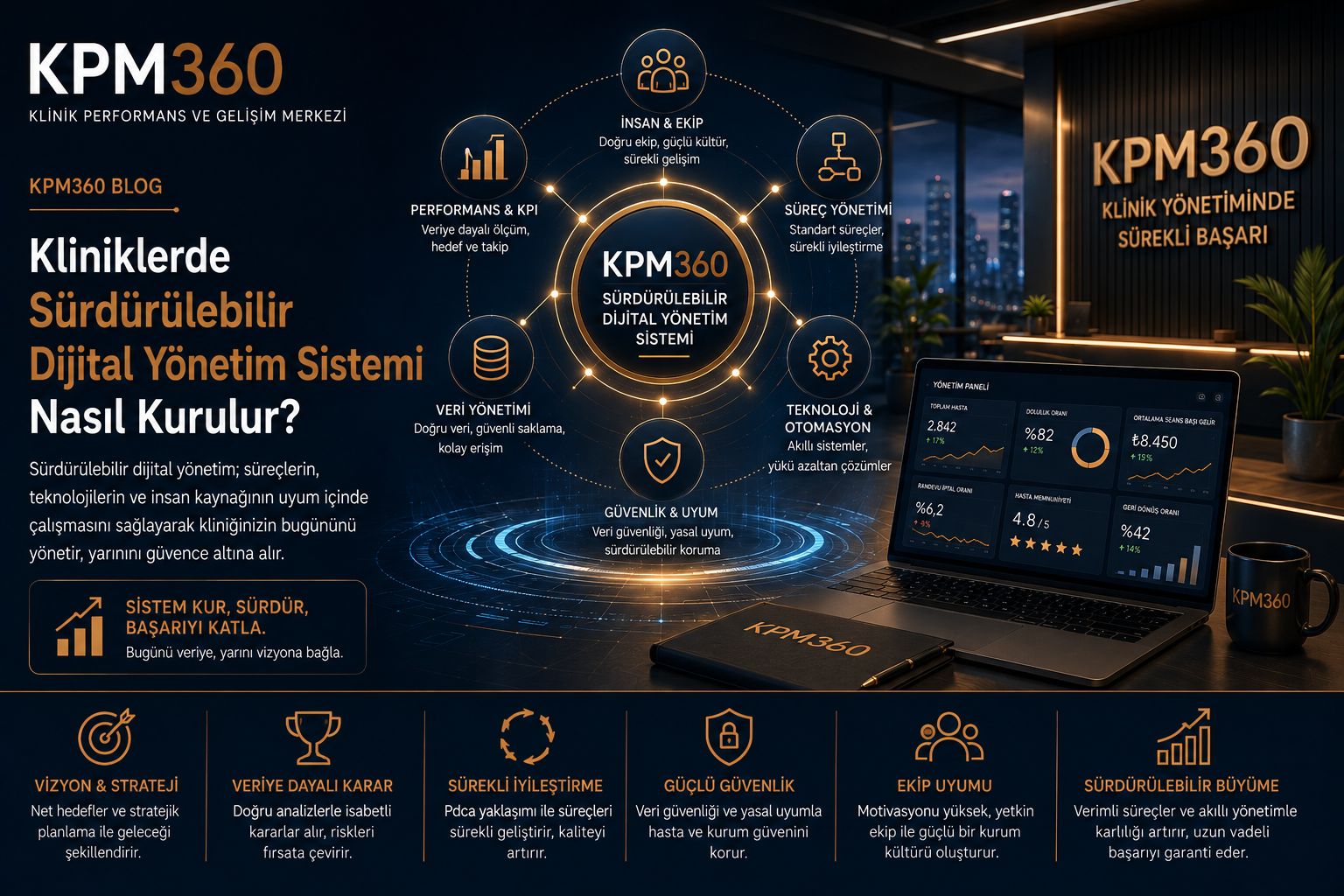 Kliniklerde Sürdürülebilir Dijital Yönetim Sistemi Nasıl Kurulur?