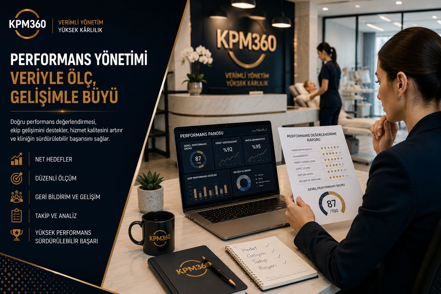 Kliniklerde Performans Değerlendirmesi Nasıl Yapılır? Ekip Performansını Ölçme Rehberi