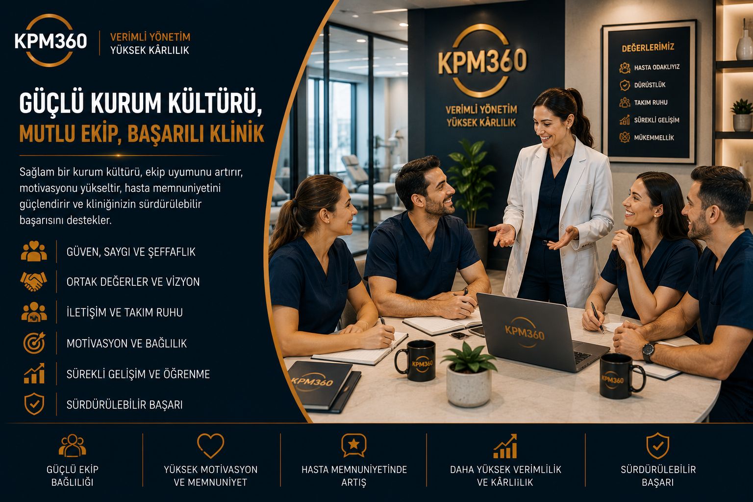 Kliniklerde Kurum Kültürü Nasıl Oluşturulur? Güçlü Bir Ekip Kültürü İçin Rehber